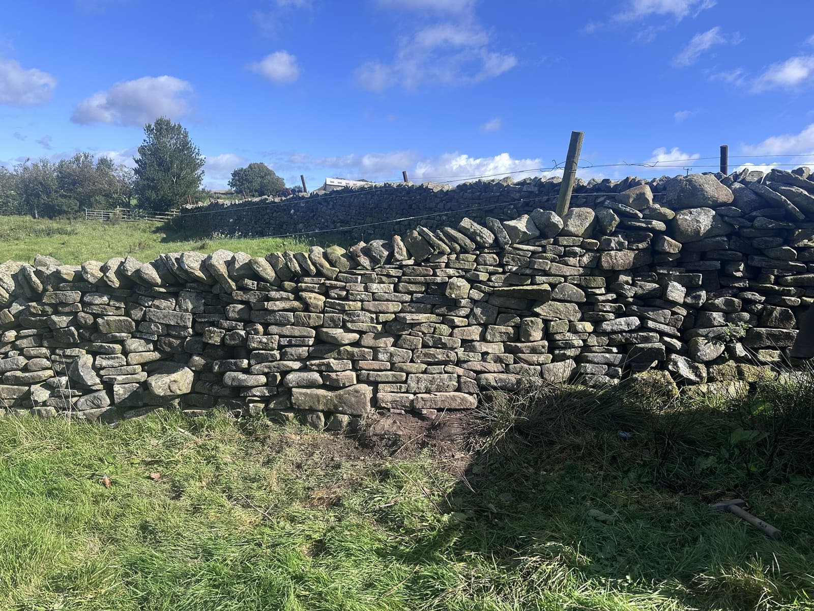 Restored wall gap